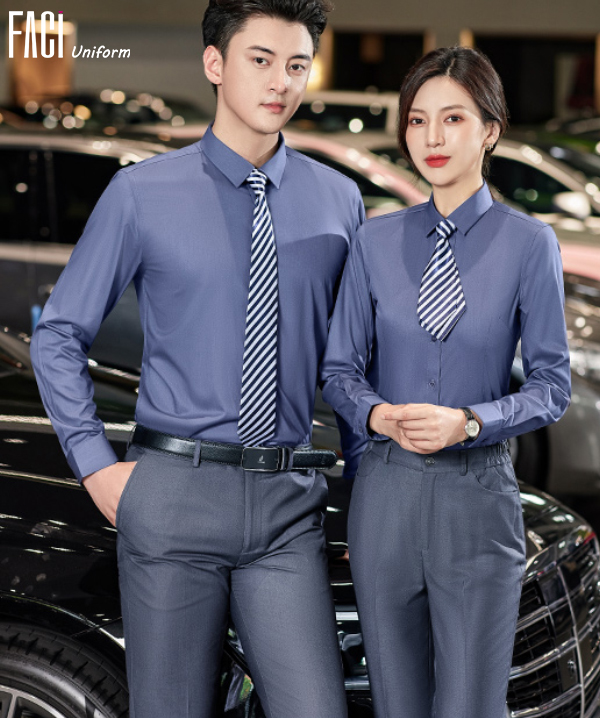 Áo sơ mi dài tay công sở Mẫu 02