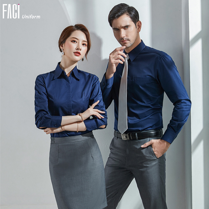 Áo sơ mi dài tay công sở Mẫu 01